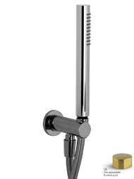 Душевой комплект FIMA Carlo Frattini Wellness лейка 187 мм, шланг 1500 мм, золото браш. F2287/4NOTOS