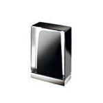 Ручка Fantini Venezia 1 штука, хром -муранское стекло, цвета красный/белый/черный/синий N448C5