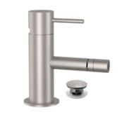 Смеситель для биде Remer X Style INOX SSX20B, нержавеющая сталь матовая — миниатюра 1