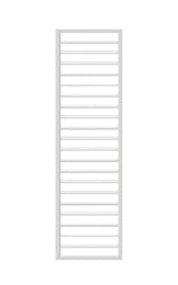 Полотенцесушитель стальной Zehnder Subway SUBE-150-45/RACY-C (1579х450) электрический, цвет: белый