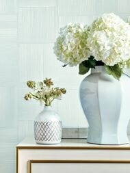 Обои флизелиновые Thibaut Paramount Modern Resource (0,69х8,22) голубые T416 (рулон)