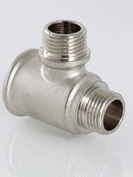 Тройник VALTEC 3/4"х1/2"х1/2" ВНН, лат.никелир, VTr.133.RN.050404 — миниатюра 5