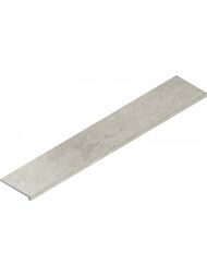 Ступень фронтальная ITALON Metropolis Absolut Silver (330х1600) серая, 620070002197 (шт.)