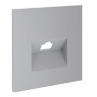 Накладка для розетки компьютерной RJ45 кат.6 Voltum S70 VLS001316, серый