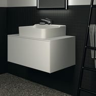 Тумба под раковину Ideal Standard CONCA (800x505x370) 1 ящик, белый, столешница с вырезом T3929Y1