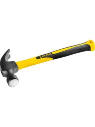 Молоток-гвоздодер STAYER Fiberglass с фиберглассовой рукояткой, 680г, 2026_z01/2026_z02