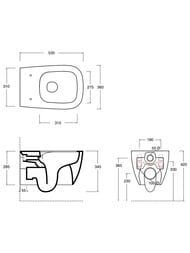 ������ ��������� Alice Wunder 530�360�345 ������������, aliglaze+, aliflush+, ����� ������� 45000109+FIX10WBKLIX