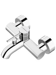 Настенный смеситель для ванны VitrA Minimax Round A43548EXP однорычажный хром латунь