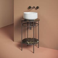 ������� ArtCeram Vogue 440�440 ��� �������, ������, ����: black&gold TFA012 91