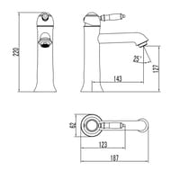 ��������� ��� �������� Lemark VILLA LM4837C ������ ������ click/clack, ����