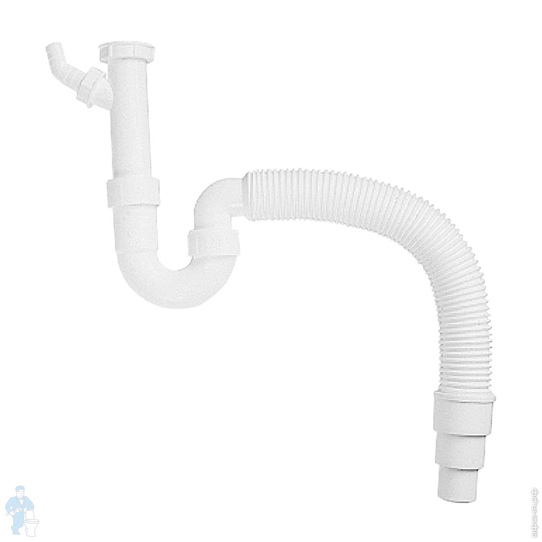 Сифон универсальный BLANCO 1 1/2\" 137262 | Афоня.рф, цена 1 755 руб.