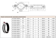 Хомут для труб STOUT 25-29мм с шурупом и дюбелем 3/4" SAC-0020-100034