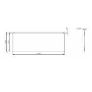 Панель фронтальная для ванны AM.PM X-Joy 1500х700 мм, цвет белый W94A-150-070W-P