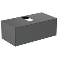 Тумба под раковину Ideal Standard CONCA (1000x505x370) 1 ящ , антрацит, столешница с вырезом T3930Y2