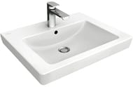 Раковина Villeroy & Boch Subway 2.0 7113 FA 01 (650х470) отверстие под смеситель — миниатюра 1