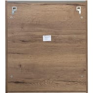 Зеркало-шкаф COMFORTY Никосия-70 (700х800х132) подвесной, дуб темный 00-00008851