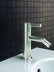 Ideal Standard JOY Смеситель для биде BC784GN однозахватный, донный клапан, серебряный шторм