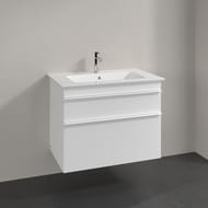 Тумба под раковину Villeroy & Boch VENTICELLO A925 02 MS (753х590х502) 2 ящ., бел.матов., бел.ручки