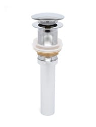 Донный клапан AQUAme Click-Clack, без перелива, хром AQM7001-0