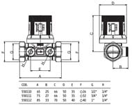 �������-�������������� ������ VALTEC 3/4",   VT.042.G.30005
