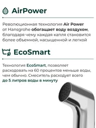 Гигиенический душ Hansgrohe Bidette S с держателем, шланг 1250мм, цвет хром 29232000 — миниатюра 3