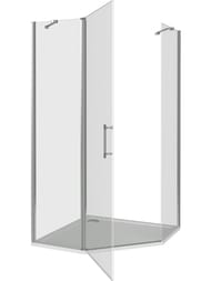 ������ ������� GOOD DOOR BAS MOKKA PNT-90-C-WE (90�90�185) ������� ����, ������ ����������