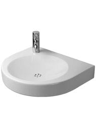 Умывальник медицинский DURAVIT ARCHITEC 575х520х150 намеч. отверстие под смеситель слева 0443580000