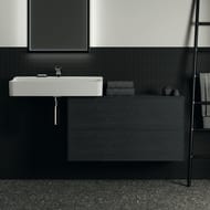 Тумба под раковину Ideal Standard CONCA (1000x373x550) 2 ящика, дымный дуб, со столешницей T4329Y4