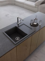 Мойка Omoikiri DAISEN 65T-BL (650x510x210) врезная, черная 4993519