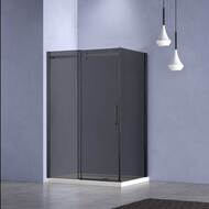 Душевой уголок Vincea Como-N 1300x2000x800 VSR-4CN8013CGB прямоугольная черный — миниатюра 3