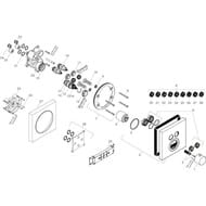 ��������� Axor ShowerSelect 36715340 ��� ���� ������������, ���������, 2 ������, ����.������ ����