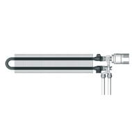Конвектор напольный JAGA Mini Free-standing (130х1800х130) 1466 Вт, белый, MINF0.01318010.133/FM/SP