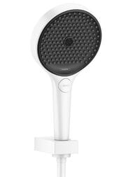 Уценка! Душевой набор Hansgrohe Rainfinity ручной душ 3jet, держатель, шланг белый мат 26852700 - уценка. — миниатюра 1