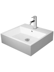Умывальник Duravit Vero Air 500х470 антигряз. покр., 1 отверстие под смес, с переливом 23505000001
