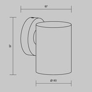 Настенный светильник Maytoni Clyde (Клайд) O493WL-01B, GU10х1 10 Вт IP 54, черный — изображение 8