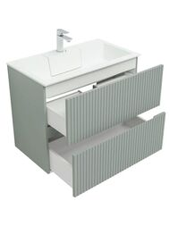 Тумба для раковины Aquanet Джейн 80 (800х455х637) подвесная, 2 ящика, цвет: мисти грин 335434