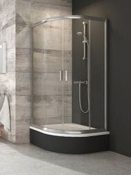 Душевой акриловый поддон RAVAK Sabina 90 LA (900х900х270) глубокий, для установки в пол/на ножки — миниатюра 2