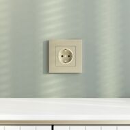 Рамка на 1 пост Werkel Slab (шампань софт) W0012911