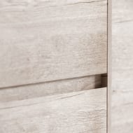 Тумба под раковину SANCOS Libra Floor (890x450x840) напольная, два ящика, дуб галифакс LB90FEG — миниатюра 3
