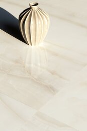 Керамогранитная плитка Sant Agostino Akoya Ivory krystal (900х1800) оникс, бежевая (кв.м.)