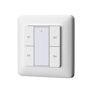 4-х кнопочная DALI DT6 панель Maytoni Lighting control 721052 для одной группы и 4-х сцен, 0,1Вт, белый
