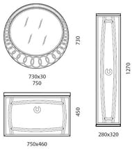 ����� (Edelform) ������� � ���� � ���������� (730�30�730) �������, ����: ������