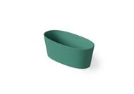 Ванна отдельностоящая Dea Design DD8617 1600 10 (1600х900х580), овальная, слив-перел, д/к, изумрудный