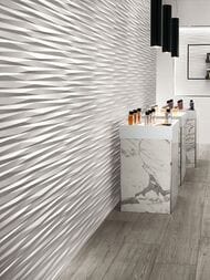 Плитка настенная Atlas Concorde 3D Wall Design Ultra Blade White Matt (305х560) белая, 9D5B (кв.м.)
