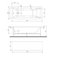 ������ ����������� ��� ����� AM.PM Gem (1500�700) ����� W93A-150-070W-P