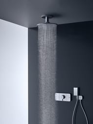 Верхний душ Axor ShowerSolutions 35304000 300м с потолочным соединением, 2jet, 2 вида струи