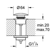 ������ ������ GROHE ��� ��������, �������� ��������, ��������� ������ 29510KF0