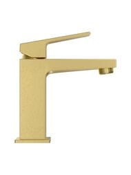 Смеситель для раковины VitrA Minimax Square A4372025EXP однорычажный брашированное золото латунь