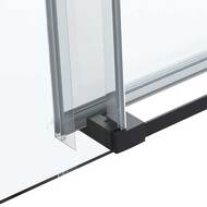Душевой уголок Vincea Como Soft 1400x1950x900 VSR-1CS9014CLB прямоугольная черный — миниатюра 4