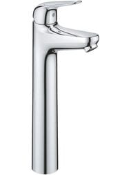 Смеситель для раковины Grohe Euroeco однозахватный, излив 243мм, без донного клапана, хром 24273001